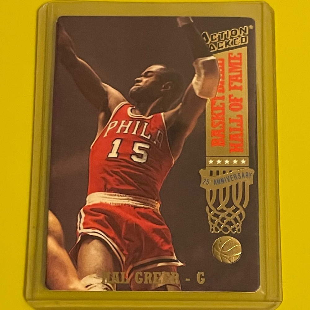 Hal Greer #34 1993-94 Action Packed [Hall Of Fame] Basketball Trading Card
